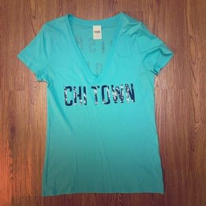 'PINK' Chicago bling tee